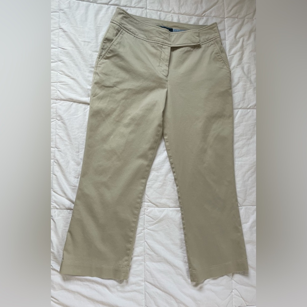 Classic (Very Light) Tan / Khaki Cropped Pants